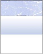 100 Blank Check Stock Paper  Check on Top - Blue or Burgundy 